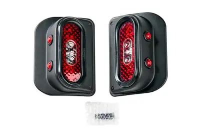 Combat Off Road 0718 Wrangler Jk/Jku Tail Gunner LED Tail Lights Black