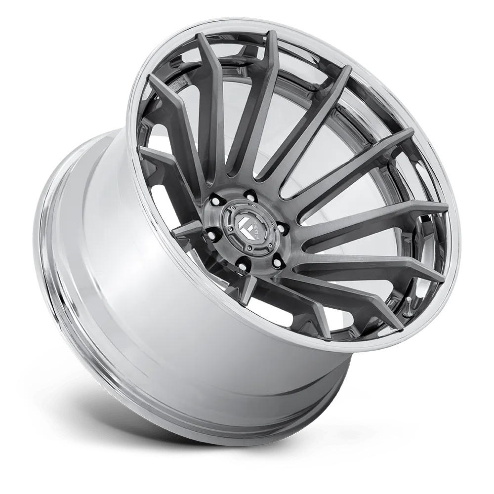 Fuel Wheels | Burn | Platinum w/ Chrome Lip product image