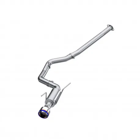 Subaru Impreza Wrx/Wrx Sti 2.0l/2.5l 3.0 Inch Cat-Back Single Rear Exit T304 Stainless Steel With Burnt End Tip Mbrp product image