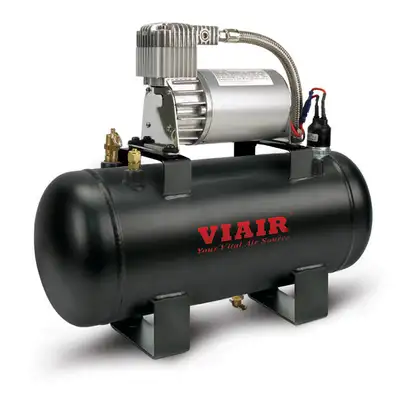 Viair Corporation 1.5 Gallon Tank Air Source Kit (25% Duty Compressor 12v)
