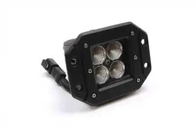Southern Truck 3.0 X 3.0 Inch 16W Square Flush Mount LED Light Spot Beam 1,440 Lumens Each Southern Truck Lifts