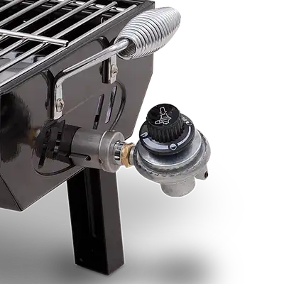 Char-broil 1-Burner Portable Propane Gas Grill in Stainless Steel