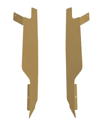 Steinjager Steinjäger Fenders Wrangler JK 2007-2018 Inner Inserts Military Beige