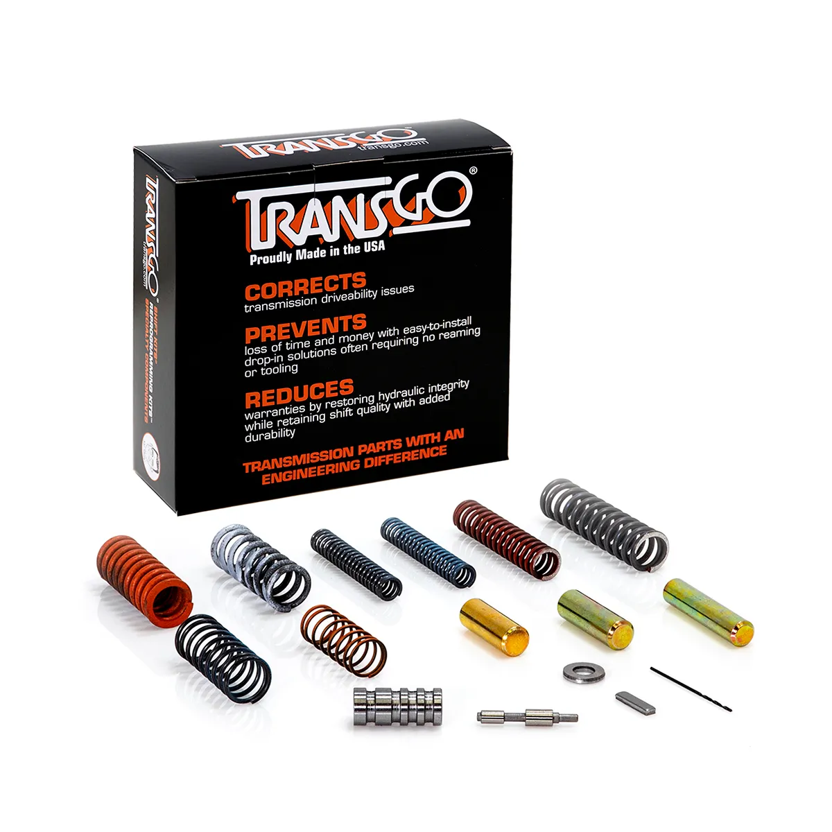 TransGo Performance SK 340 Toyota A340, A341, A343, AW4 1989-On SHIFT KIT® Valve Body Repair Kit product image