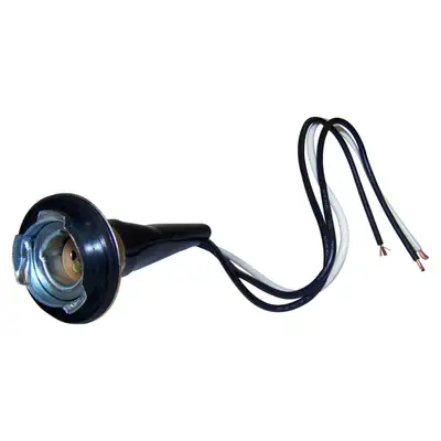 Crown Automotive Jeep Replacement Crown Automotive Jeep Replacement 3764863 Parking Lamp Socket & Wiring for Select 76-96 Jeep SJ, J-Series, XJ, MJ