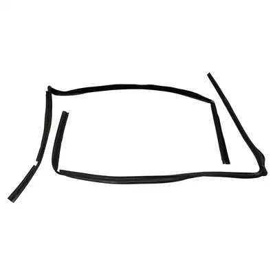 Crown Automotive Jeep Replacement Door Glass Seal Set Body Glass Windows and Related Parts Door Glass Seal