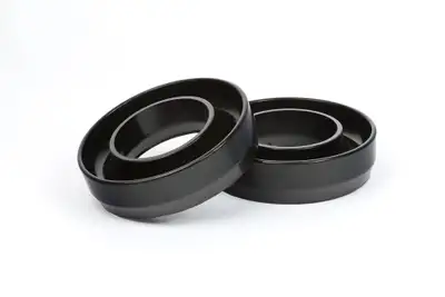 Daystar 1994-2008 Dodge Ram 1500 2WD ComfortRide Coil Spring Spacers 1in Front (Pair) High Density Progressive Polyurethane Lifts Vehicles Without Sacrificing Ride Quality or Load-Carrying Capacity No Metal-on-Metal Contact as with Other Leveling Kits Limited Li