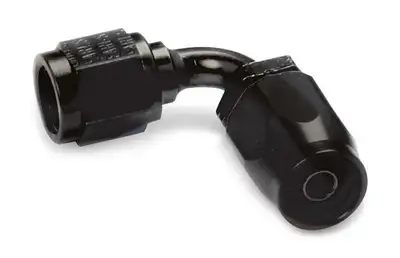 Earl's Performance 4 90 Degree Auto-Fit Hose End Black