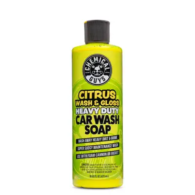 Chemical Guys Citrus Wash & Gloss Citrus Based Hyperconcentrated Wash+gloss (Nomore Spots) (1 Gal)