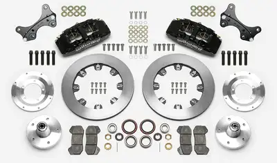 Wilwood Brakes Forged Dynapro 6 Big Brake Front Brake Kit (5 x 5 Hub) - 140-14533
