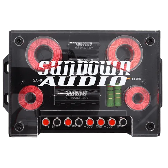 SA-6.5CS v.3 6.5" 6-1/2 Component Car Audio Speakers+Tweeters product image