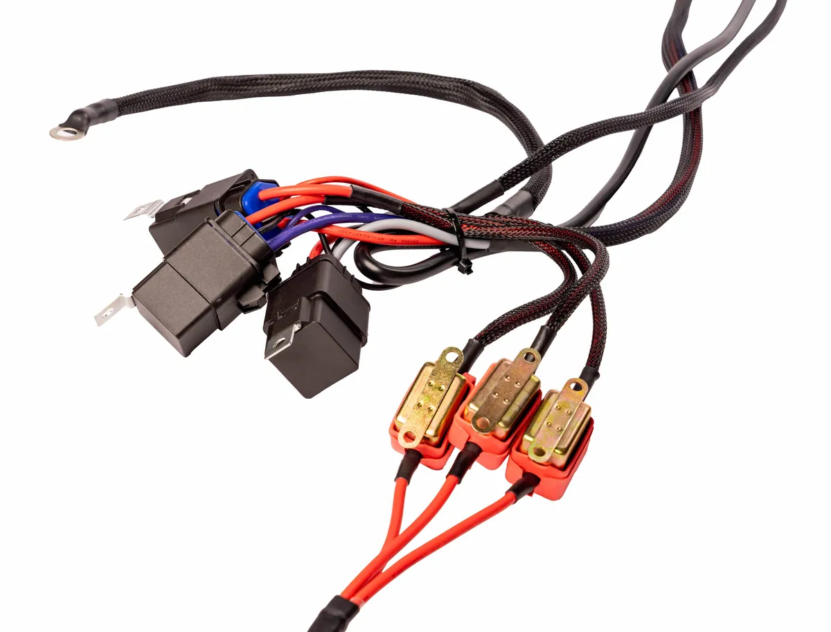 Aeromotive Fuel System Wiring Kit Fuel Pump Triple