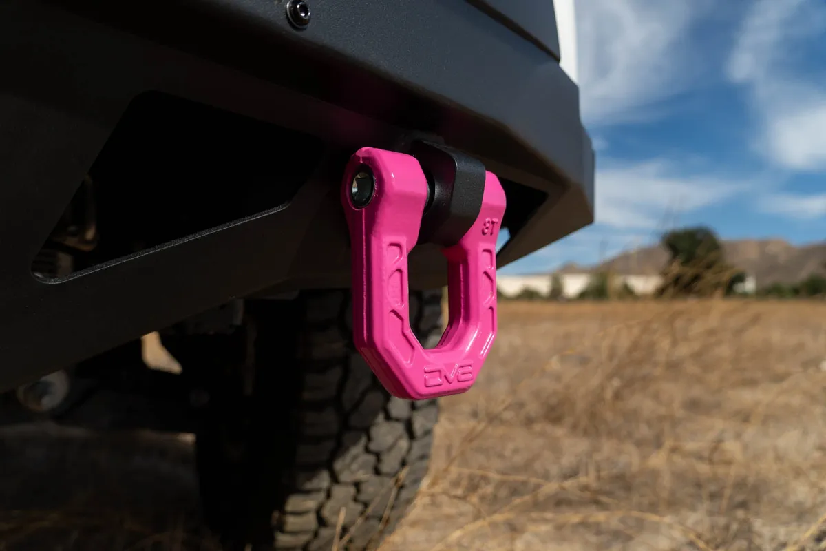 Elite Series D-Ring Shackles | Pair | Pink product image