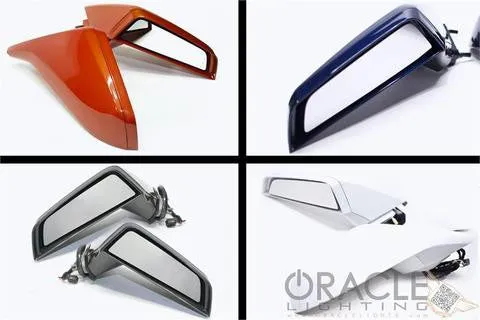 Chevy Camaro ORACLE Concept Side Mirrors - No Color - Dual Intensity Concept Side Mirrors - Camaro No Color product image