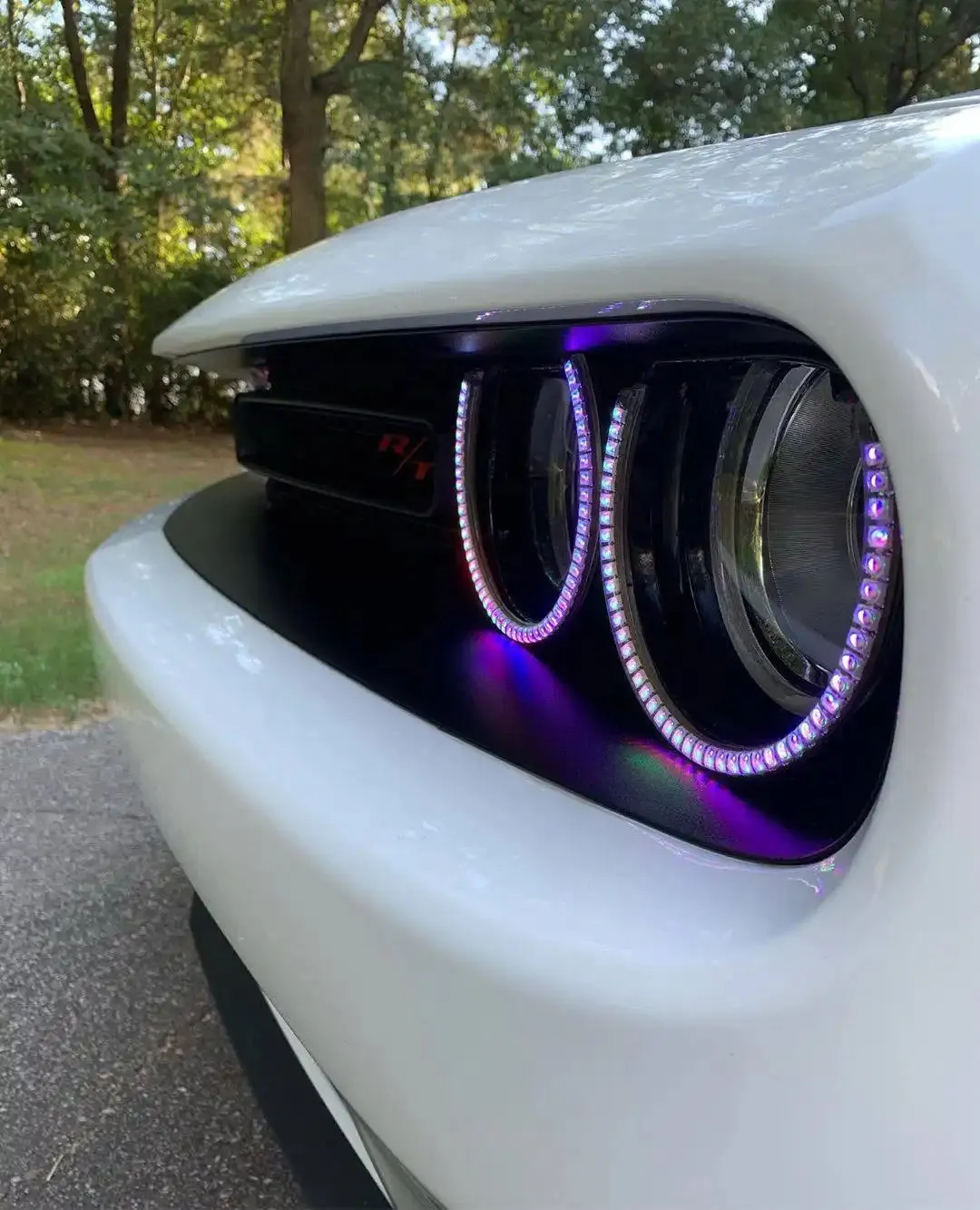 ORACLE Lighting 2015-2023 Dodge Challenger LED Surface Mount Headlight Halo Kit product image
