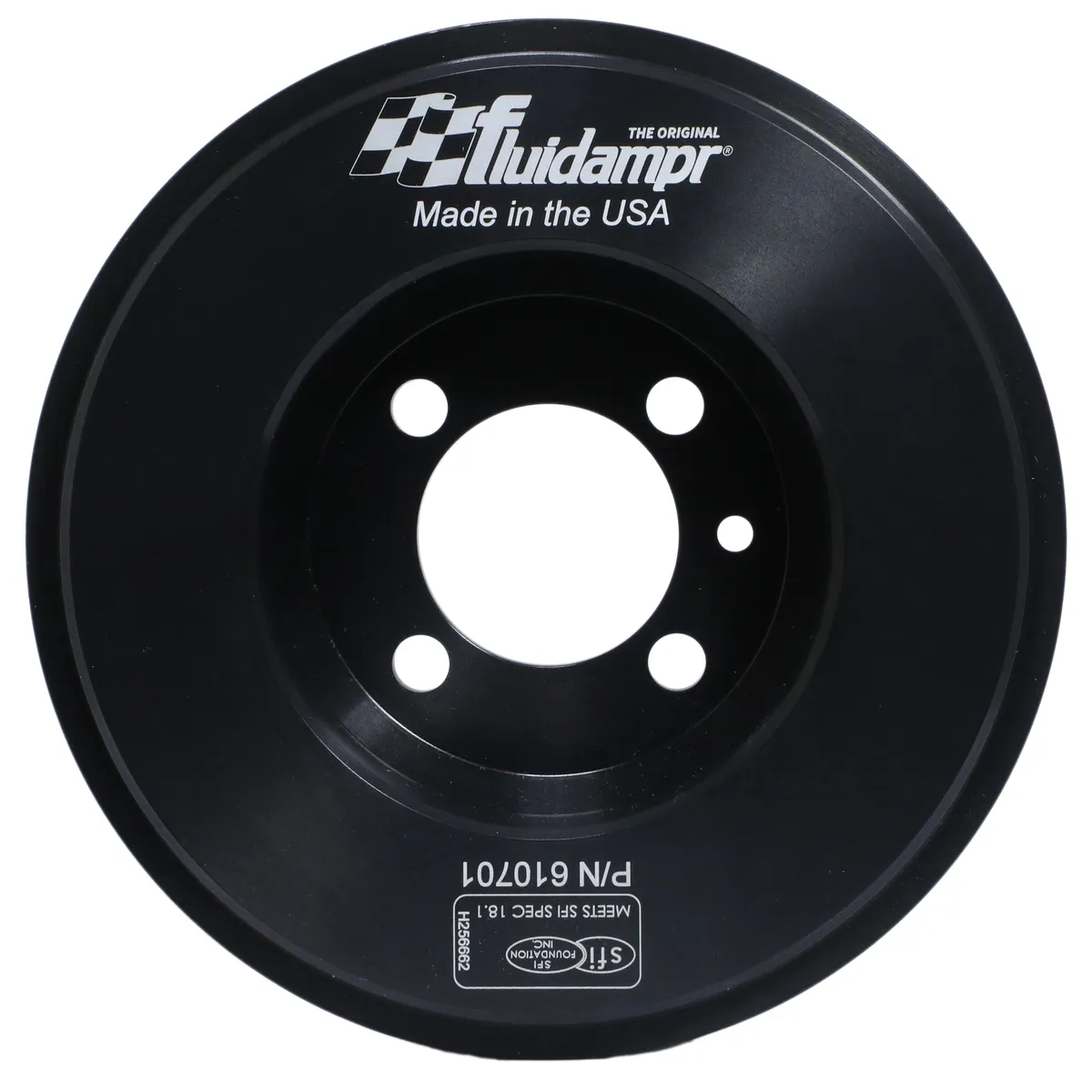 Fluidampr - 610701 - Harmonic Balancer - Fluidampr - Mitsubishi - 2003-2006 2.0L 4G63T Evo 8/9 - Each product image