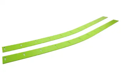 FiveStar ABC Wear Strips Lower Nose 1pr Flresnt Green