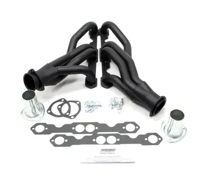 Patriot Exhaust Patriot Mid Length Header 64-92 GM F, G, A Body 265-400 SBC 1 5/8" Primary 3" Collector Hi Temp Black Coated H8021-B