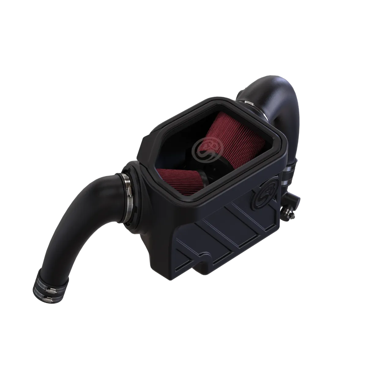 S B Cold Air Intake For 2020-2023 Ford Explorer St King Ranch Lincoln Aviator 3.0L with Dry Extendable Filter product image