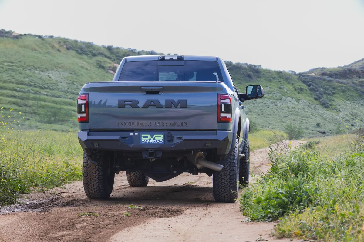 DV8 Offroad 2019-2026 Ram 2500/3500 Spec Series Rear Bumper RBDR2-05 product image