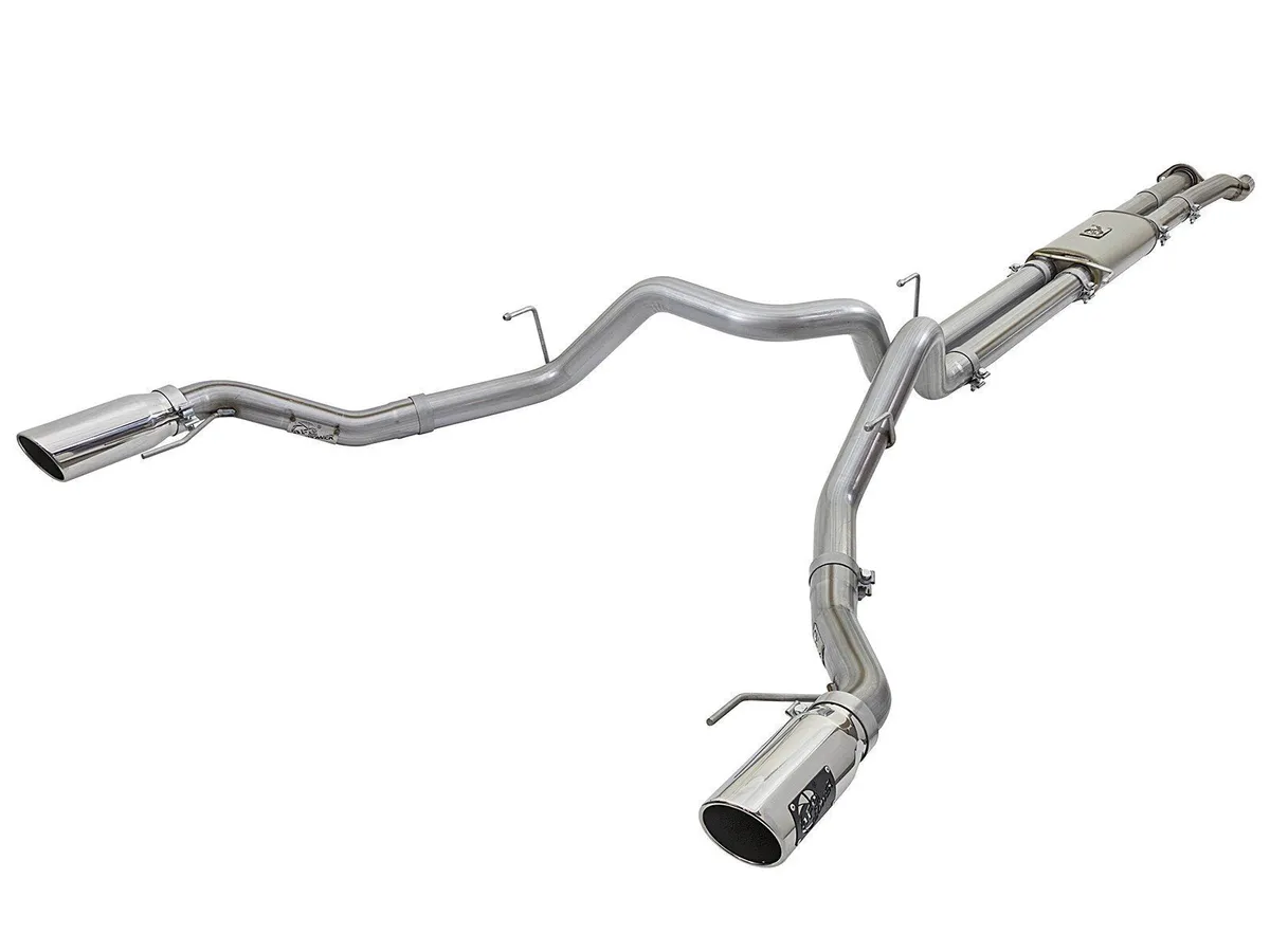 MACH Force-Xp 3in Stainless Steel Cat-Back Exhaust System w/Black Tip Ford F-150 Raptor 2017 V6-3.5L (tt) product image