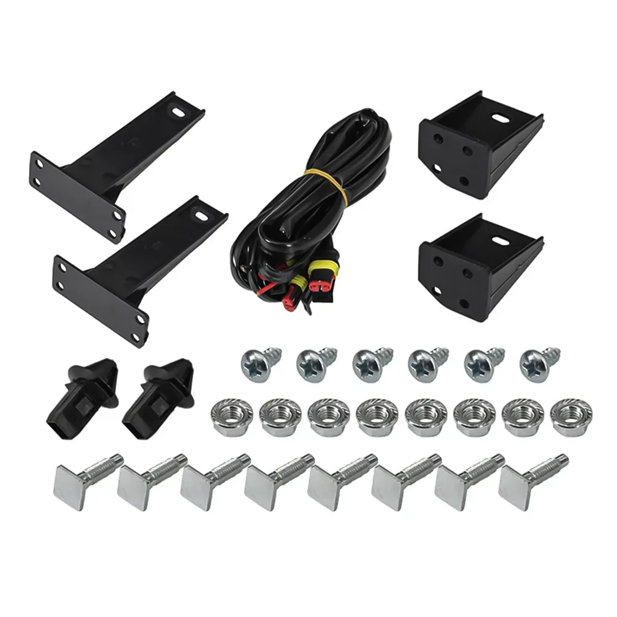 Armor Grille W/ Off-Road Lights - Gloss Black For 2013-2018 Dodge RAM 1500 ( Not Fit Rebel Models ), 2019-2023 Ram 1500 Classic product image