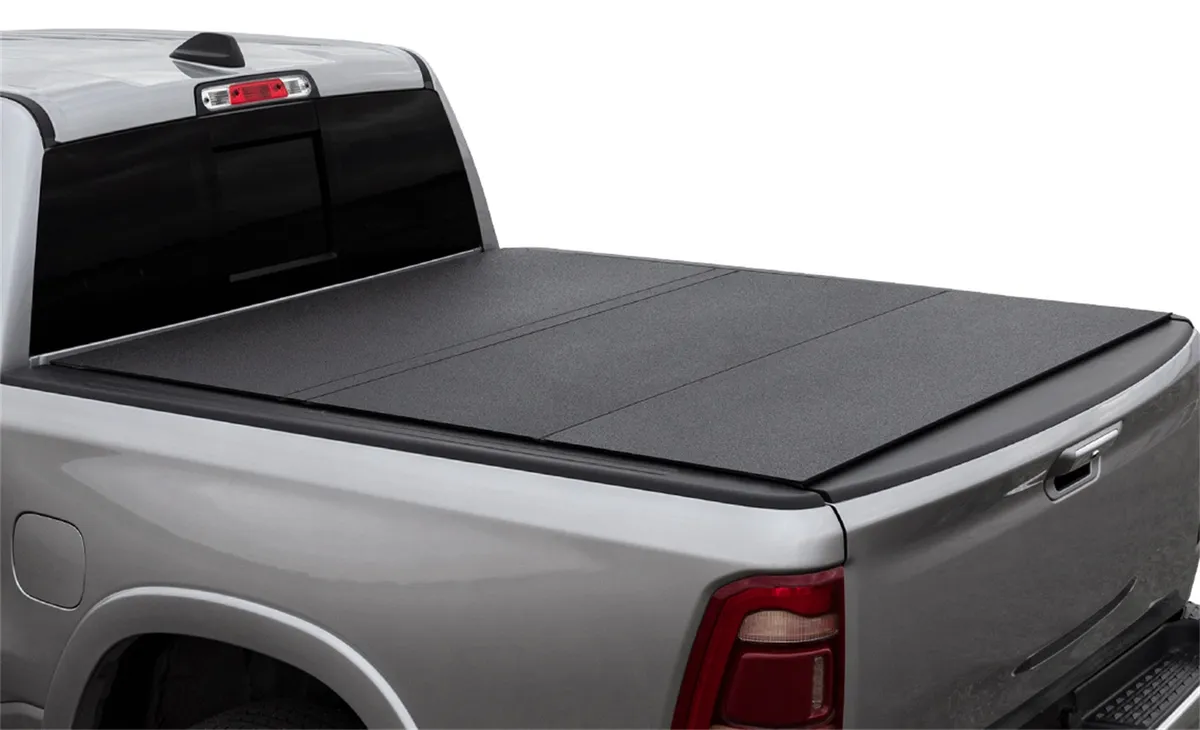 19c RAM 1500 5.7ft(W/O RAM Cargo Mgt)(W/O Multifunction Tg)lomax Hard Trifold Cover Blk Urethane product image