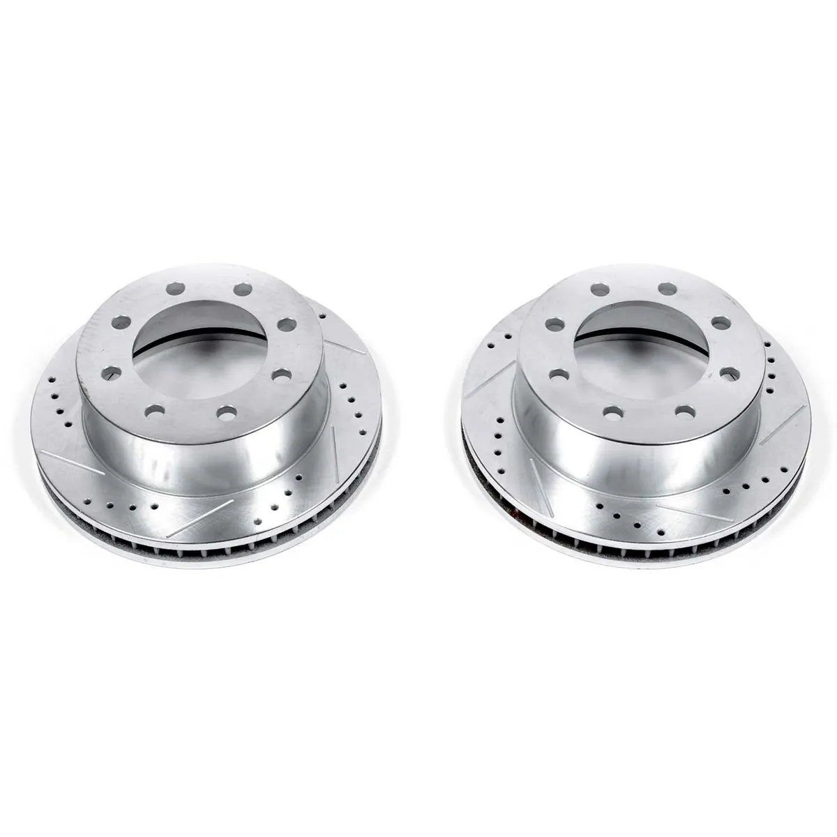 Drilledslotted Rotor Pair Front 2002-00 Dodge RAM 2500 2002-00 Dodge RAM 3500 product image