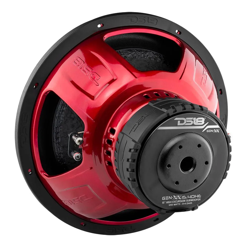 GEN-XX 15" High Excursion Subwoofer Double Stacked Magnets 600 Watts Rms DVC 4-Ohm product image