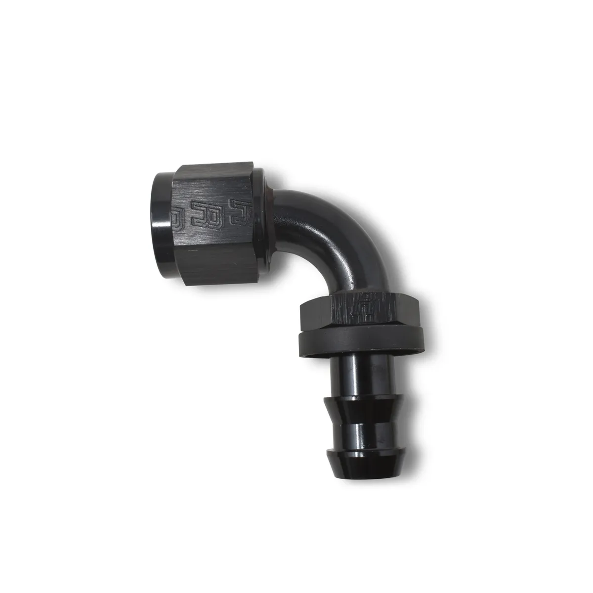 Twist-Lok Hose End #6 90 Deg Black product image
