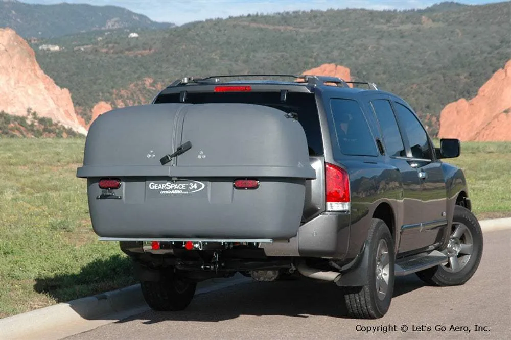 GearSpace Slideout Cargo Carrier - Dark Grey product image