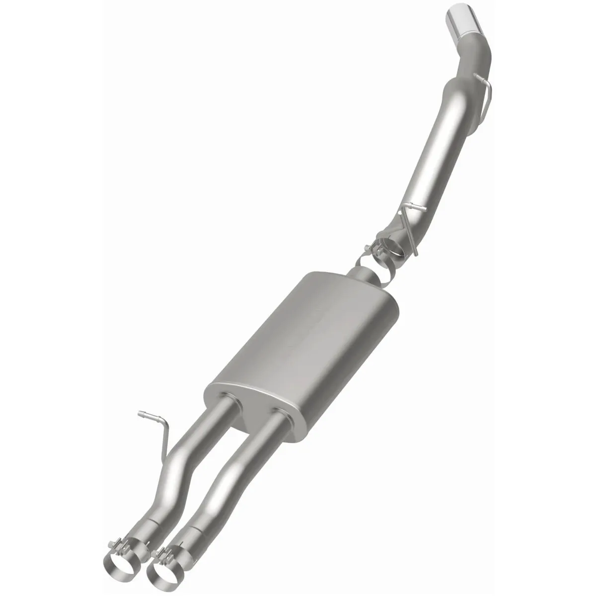 0102 Silverado/Sierra 2500 HD cc sb Street Series Catback Exhaust System product image
