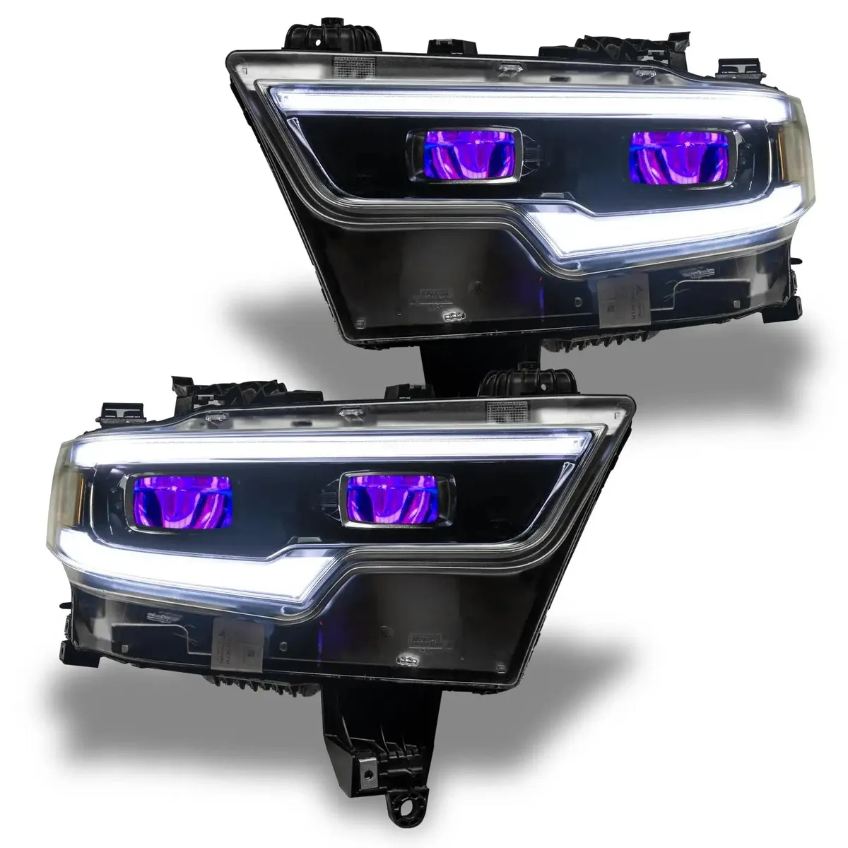 Oracle Lighting 2019-2021 RAM 1500 Colorshift RGB Headlight Demon Eye Kit - LED Projector Headlights product image