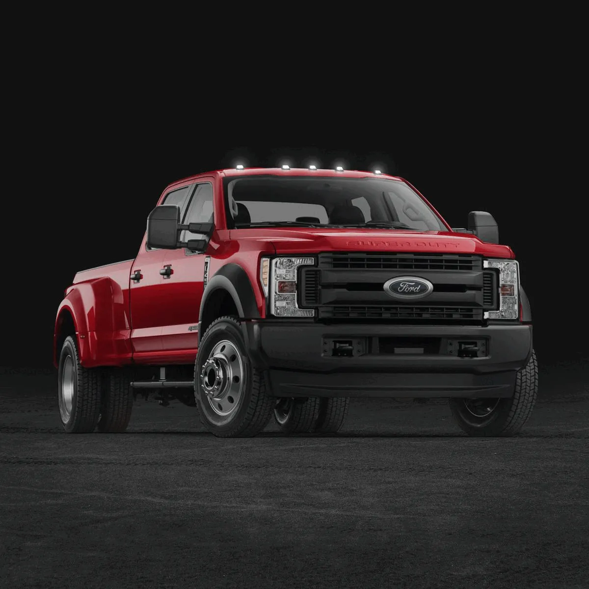 Ford 17-25 Super Duty 5-Piece Ultra Bright RGB Multi-Colored LED Cab Roof Lights Bluetooth App (Fresh Install: For Models That Did Not Come With Factory Cab Lights) - Multiple Lens product image