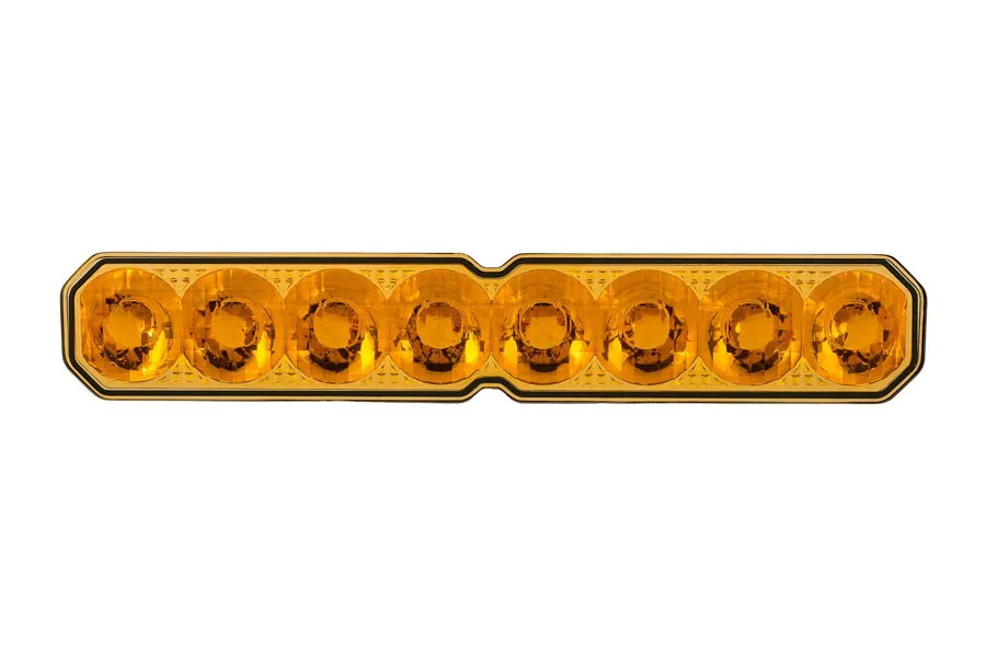 Diode Dynamics Diode Dynamics SS10+ Replacement LED Light Bar Lens, SAE Driving - Yellow