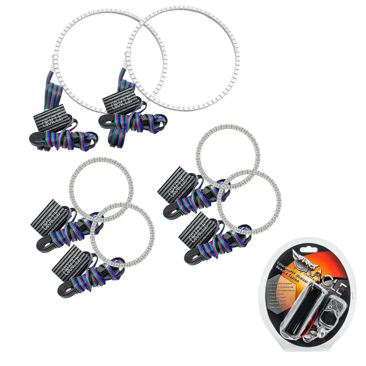 ORACLE Lighting 2001-2004 Nissan Frontier LED Headlight Triple Halo Kit product image