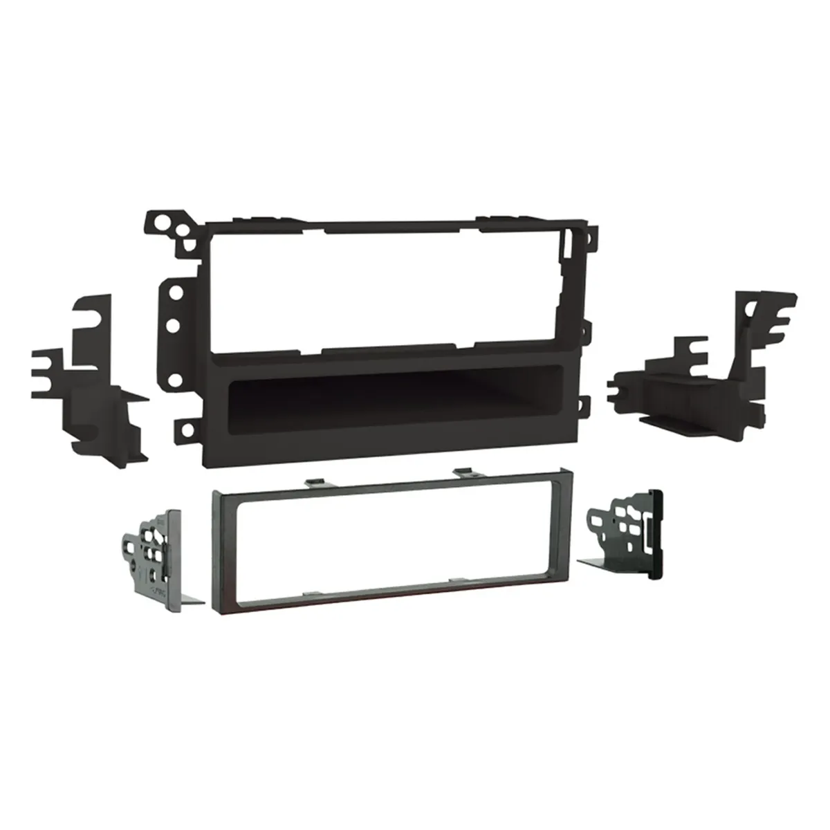 Metra Electronics Turbokits; Radio Installation Multi-Kit; Incl. Instructions/Hardware/Patented Iso Quick Release Brackets; Provides Pocket W/Recessed Mounting of Din Radio or Iso Din;