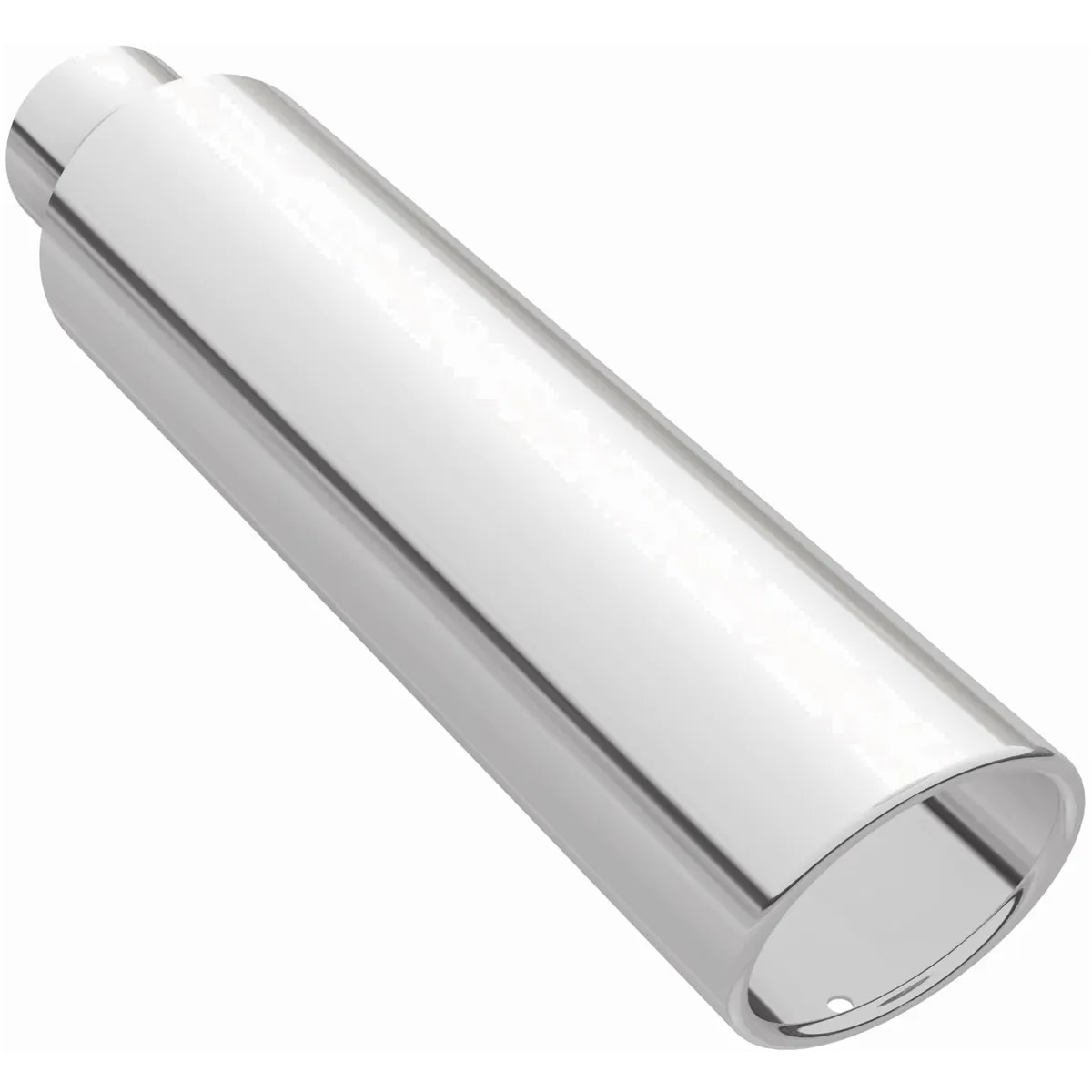 Exhaust Tip 2.5in Id/4in Od 18in Oal Ss 15deg Re Ea product image