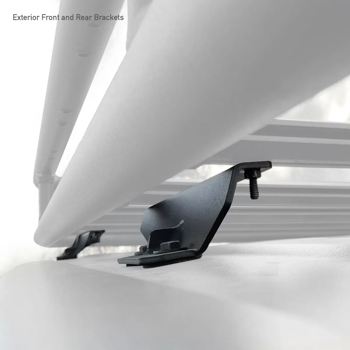 18c Wrangler Jlu Mounts to Roof And Roll Bars Black Mount Kits product image