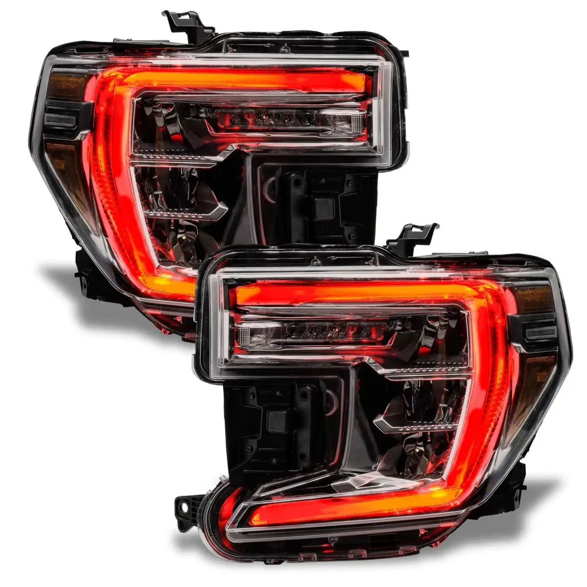 Oracle Lighting 2019-2022 Gmc Sierra 1500 Colorshift Rgb+w Headlight DRL Upgrade Kit product image