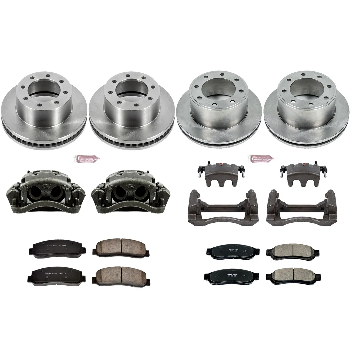 Z17 Direct Replacement Kit: Rotors; Ceramic Pads; Calipers product image