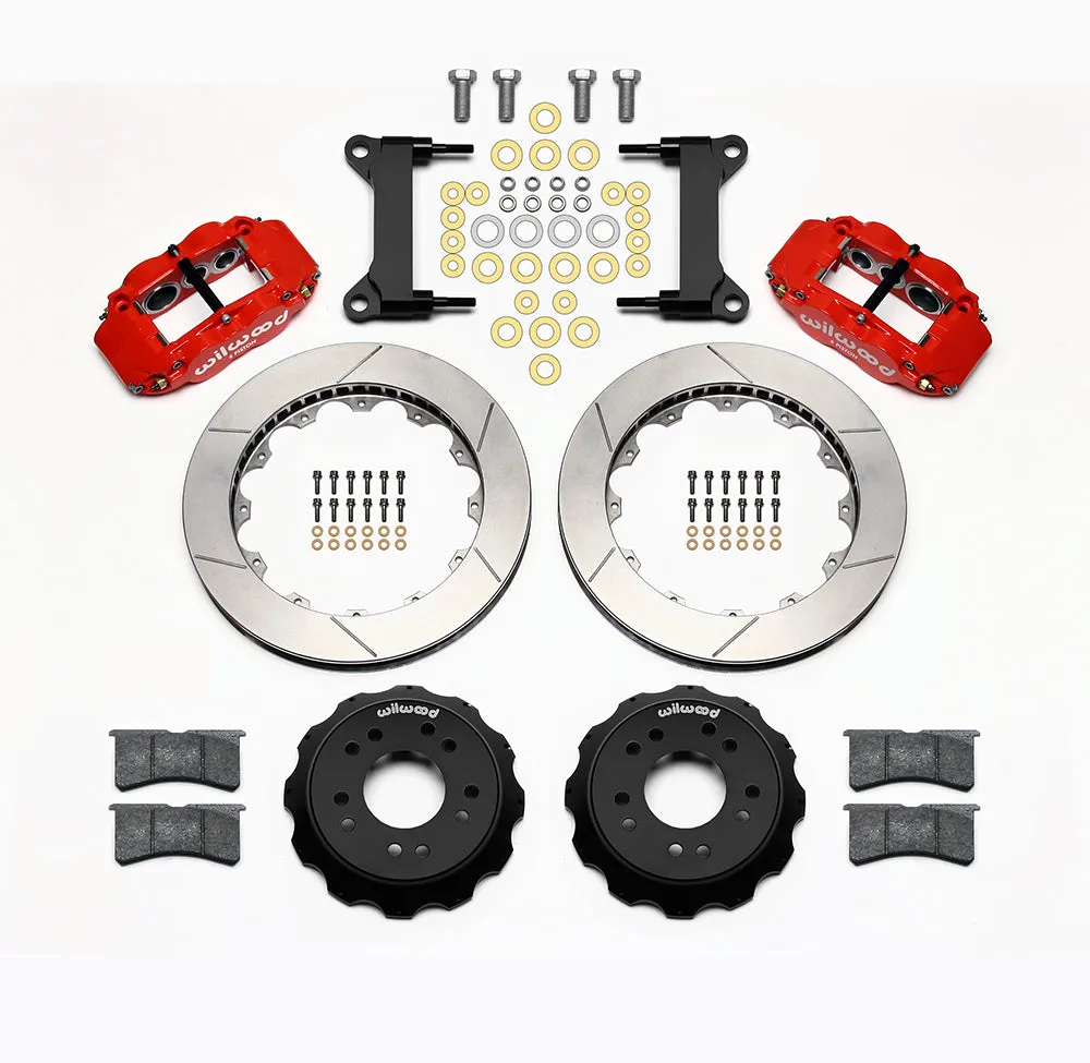 1963 - 1987 Chevrolet, GMC Forged Narrow Superlite 6R Big Brake Front Brake Kit (Hat) - 140-15303 product image