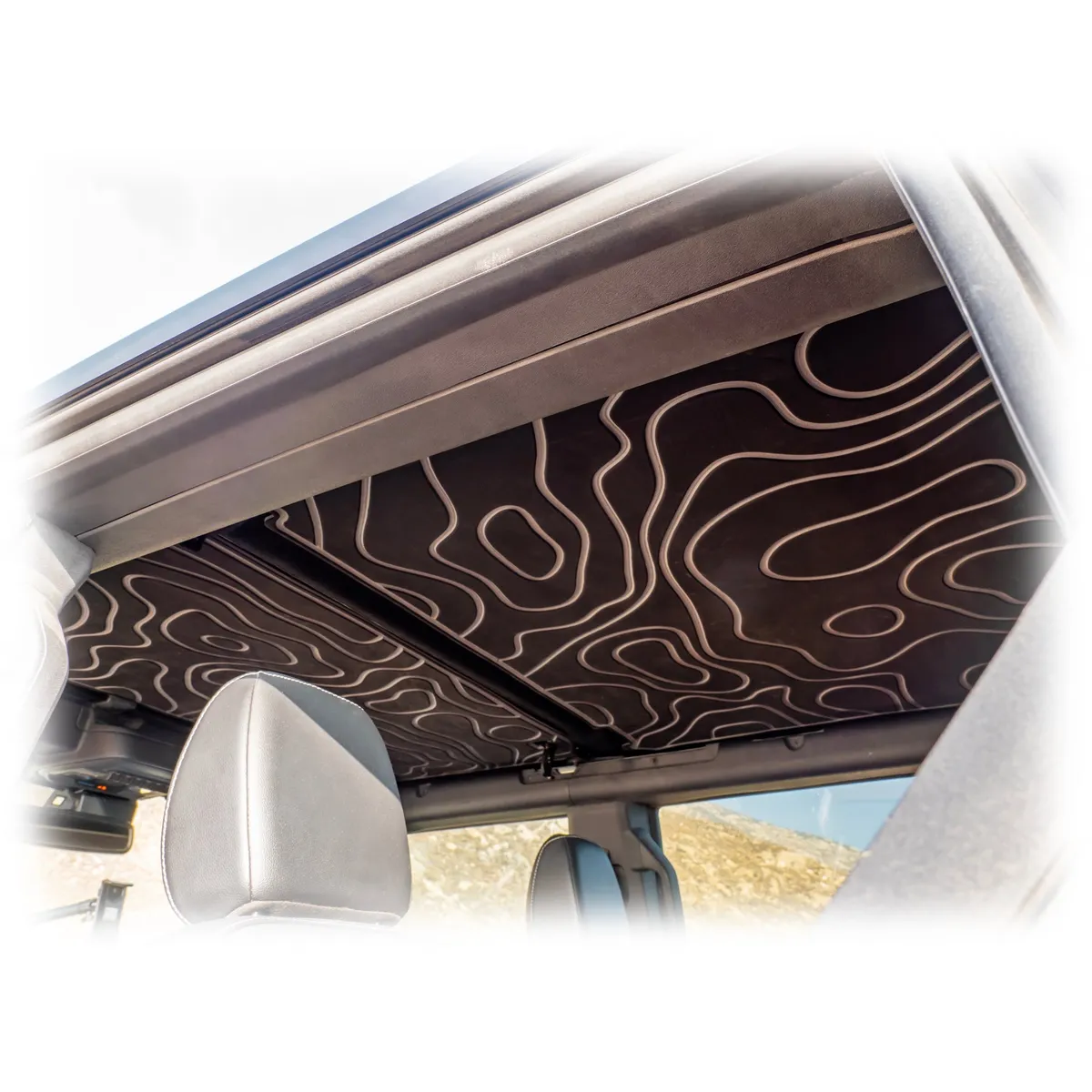 2021+ Ford Bronco Foam Headliner for TR10 Hardtop Black product image