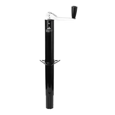 Husky Towing Husky Towing 30780 Man Top Wind Rnd A Frame Jack 5000 Tong 2-1/4 Dia Bolt-On or Weld-On Black