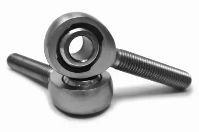 Steinjager Steinjäger Metric Male Rod Ends Chrome Moly Housing, Nylon Race M10 x 1.50 LH 2 Pack