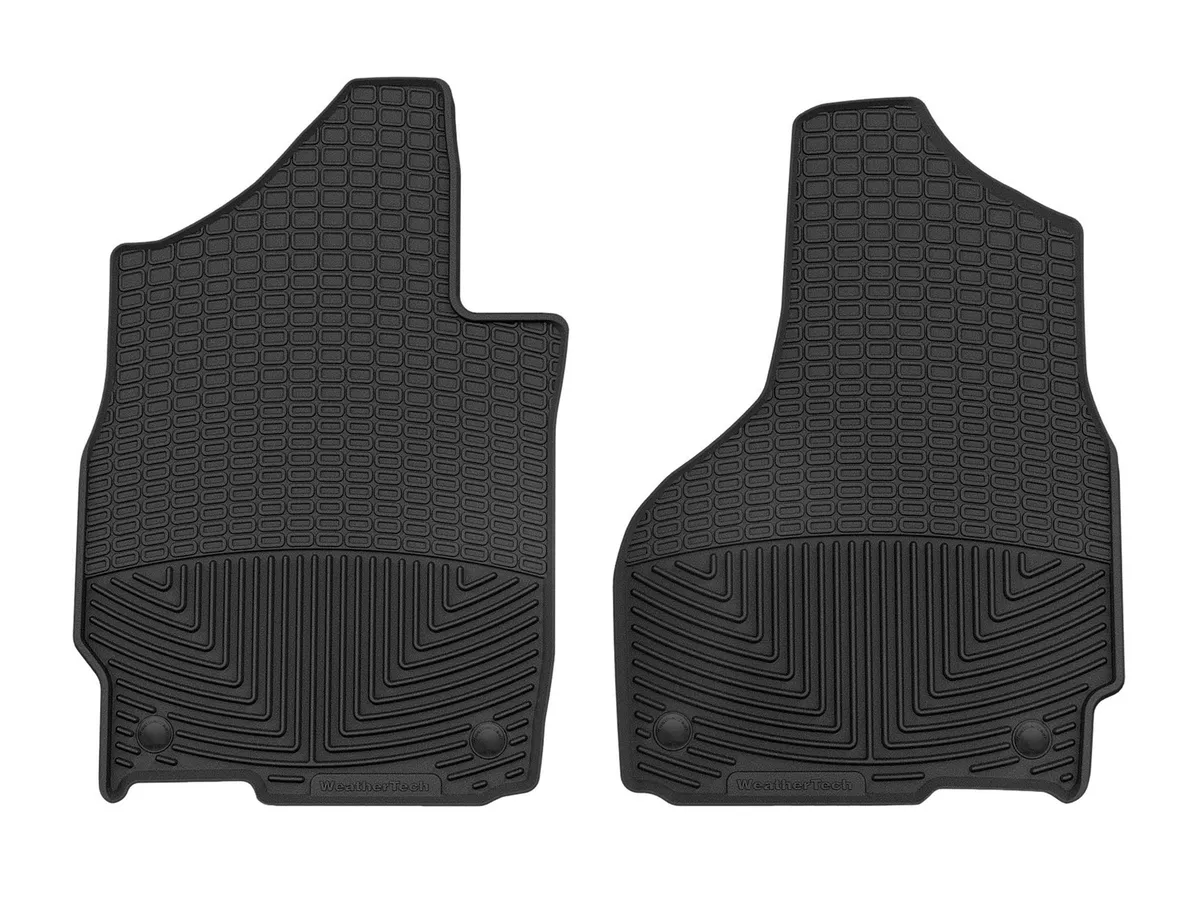 2019 - 2021 RAM Ram 2500 3500 Black Front Rubber Mats product image