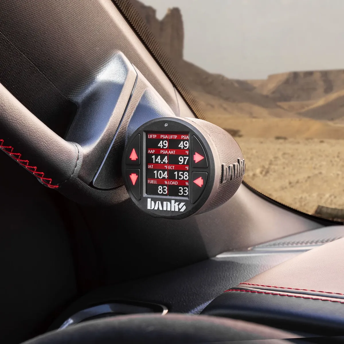 Banks iDash Data Pro for use with OBDII CAN bus vehicles Stand-Alone Banks Power product image