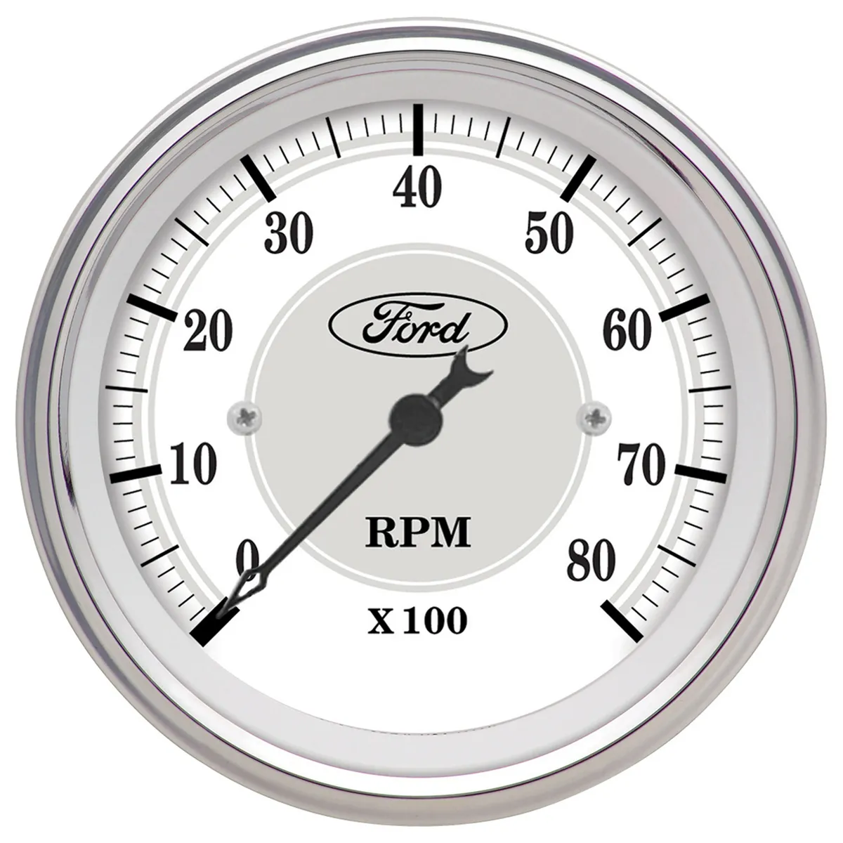 Gauge, Tachometer, 3 1/8", 8k RPM, In-Dash, Ford Masterpiece product image