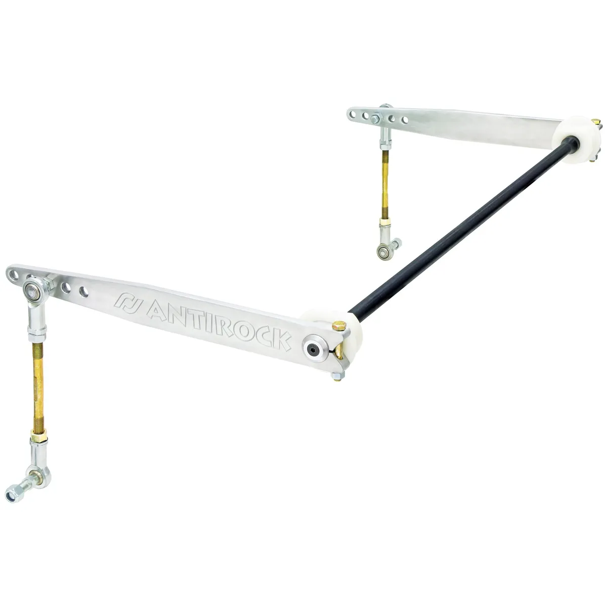 Antirock Sway Bar Kit 97-06 Wrangler TJ/LJ Front Bolt-On Aluminum Arms RockJock 4x4 product image