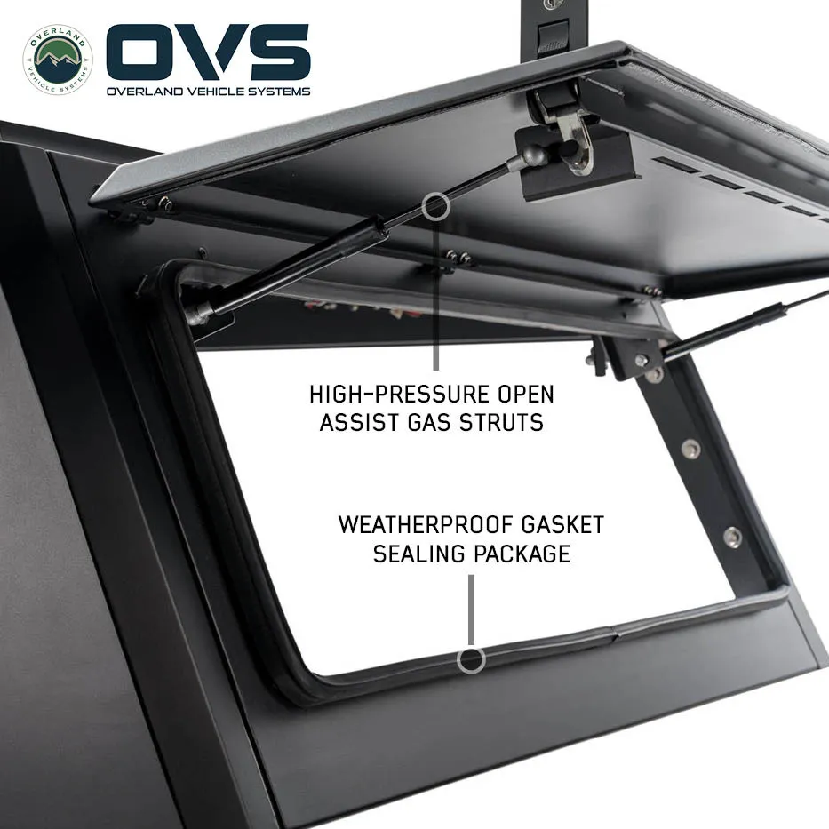 24c Toyota Tacoma 5ft Bed Expeditiontruck Cap W/Full Wing Drs/Frt&rear Windows product image